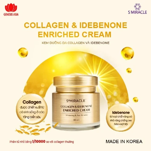 Kem Collagen Idebenone - S+Mirale
