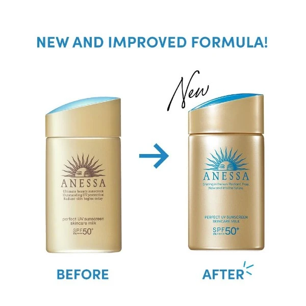 Anessa Perfect UV Sunscreen Skincare Milk SPF50+ PA++++ 60ml